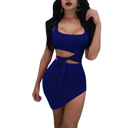 Style Loft Collection Belted Panorama City Dress