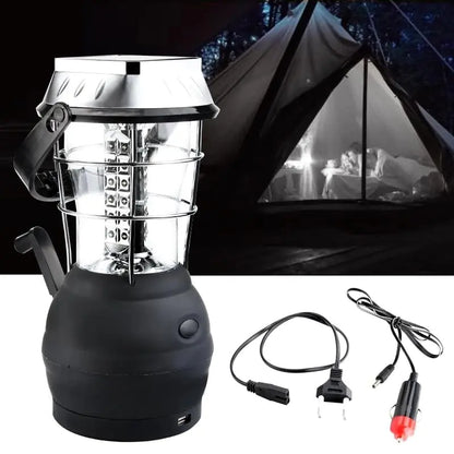Style Loft Collection OutdoorStyle 36-LED Supercharging Solar USB Lantern