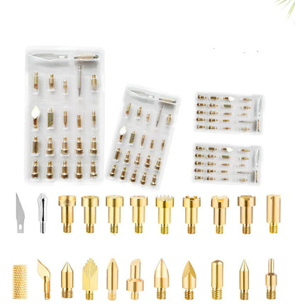 Style Loft Collection ToolStyle 22-Piece Woodburning and Carving Tool Set