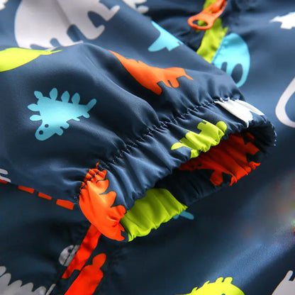 Style Loft Collection Friendly Dinosaur Windbreaker