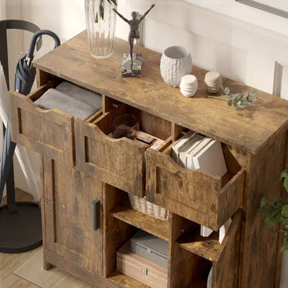Style Loft Collection Wooden Accent Storage Cabinet