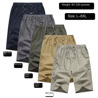Style Loft Collection Base Commander Cotton Cargo Shorts