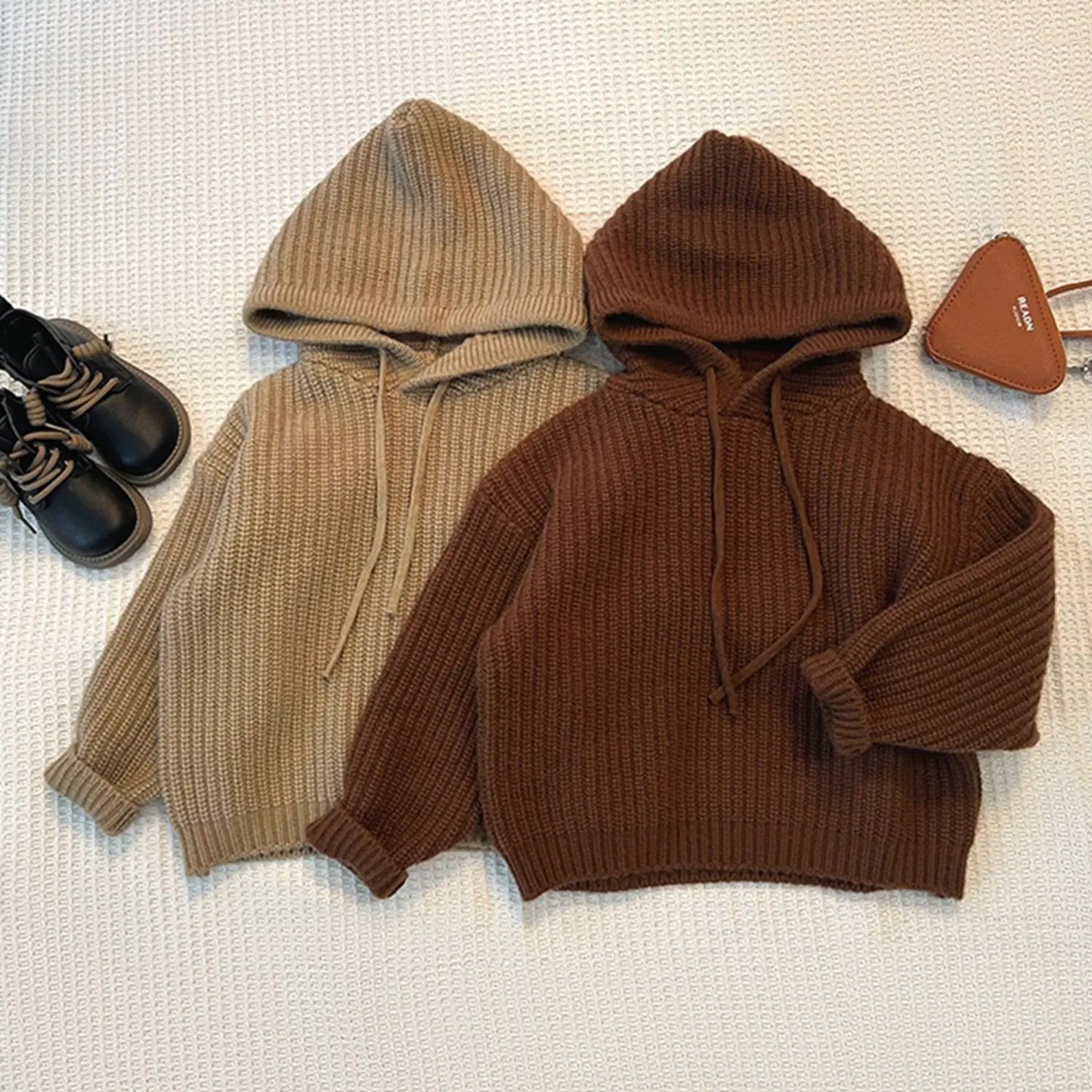 Style Loft Collection Children's Mini-Mori Style Hooded Sweater