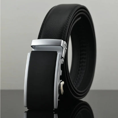 Style Loft Collection Cairns Genuine Leather Automatic Buckle Belt