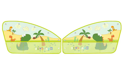 Style Loft Collection Car Sunshade with Storage Pocket and Suction Cups