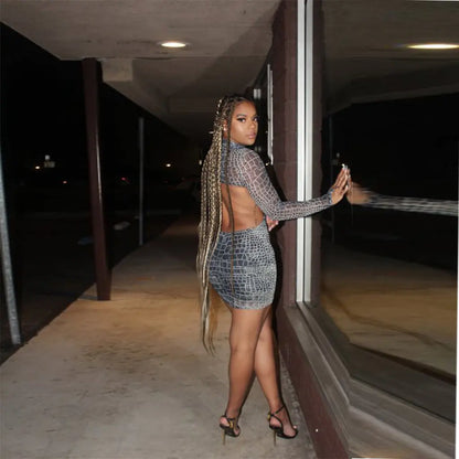 Style Loft Collection Chic Snake Print Dress