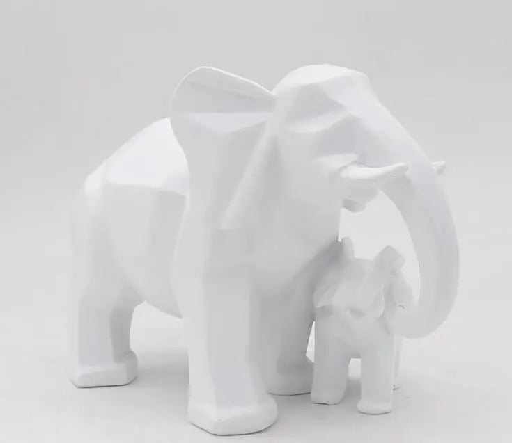 Style Loft Collection Geometric Elephant Parade Figurine