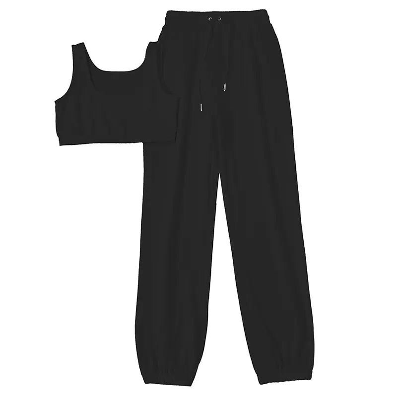 Style Loft Collection Spot Me Two-Piece Crop Top and Pants Set