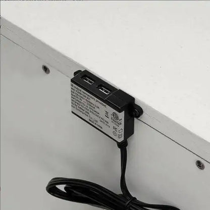 Style Loft Collection Classic White Solid Wood Nightstand