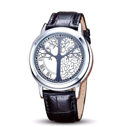 Style Loft Collection Waterproof Leather LED Touch Screen Couples Watch