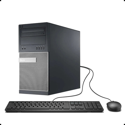 Style Loft Collection x Dell Optiplex 7010 Tower Desktop Computer Intel i7-3770 Upto 3.9GHz HD Graphics 4000 4K Support 16GB RAM 512GB SSD DisplayPort HDMI DVD AC Wi-Fi Bluetooth - Windows 10 Pro (RENEWED)