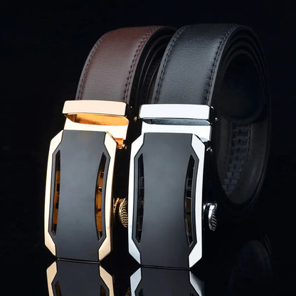 Style Loft Collection Canberra Genuine Leather Automatic Buckle Belt