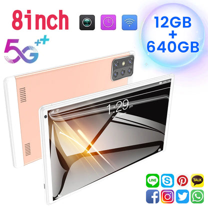 Style Loft Collection CyberStyle UltraSpeed 8-Inch HD 12 Core 5G Android HD Tablet