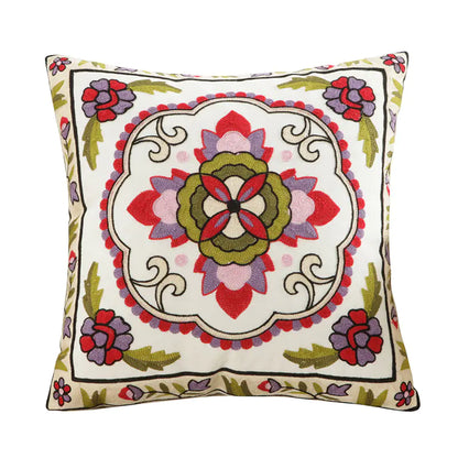 Style Loft Collection Embroidered Floral Pillow Covers