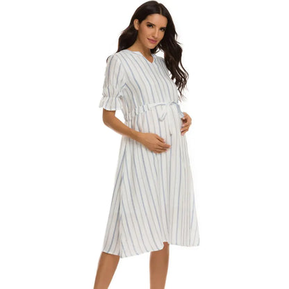 Style Loft Collection Comfy Maternity V-neck Dress