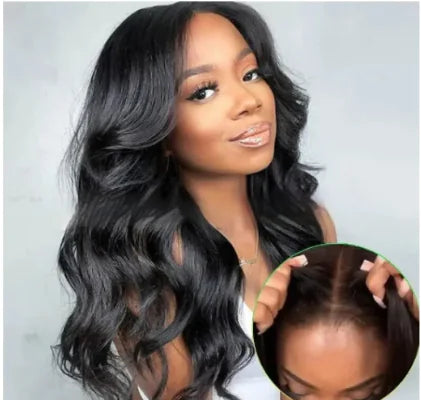 Style Loft Collection Body Wave Glueless Real Human Hair Wig