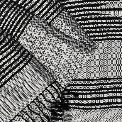 Style Loft Collection Silver Cambodia Tapestry Throw Blankets