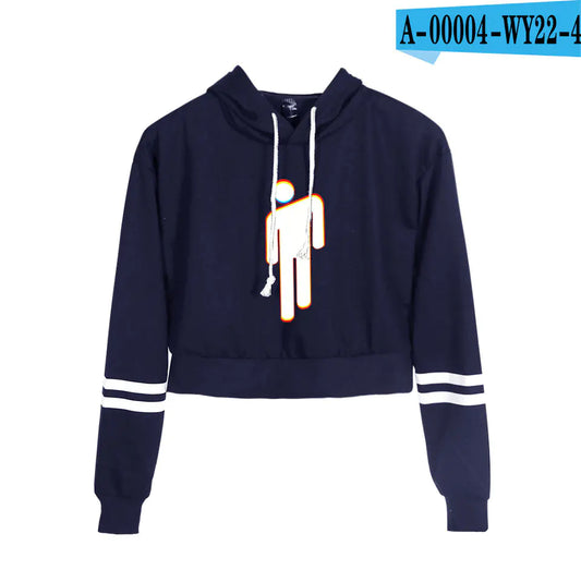 Style Loft Collection I'm Good In the Streets Hoodie Crop Top