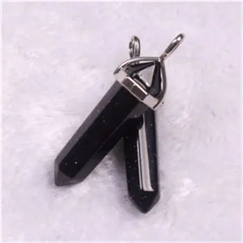 Style Loft Collection Natural Stone Crystal Agate Pendant