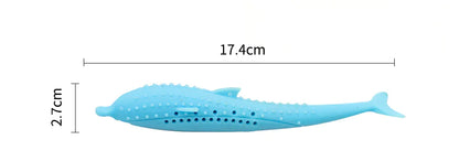 Style Loft Collection Minty Silicone Cat Toothbrush Toy