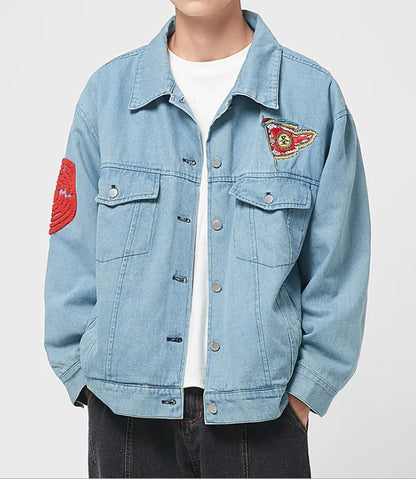 Style Loft Collection Prajna Embroidered Denim Jacket