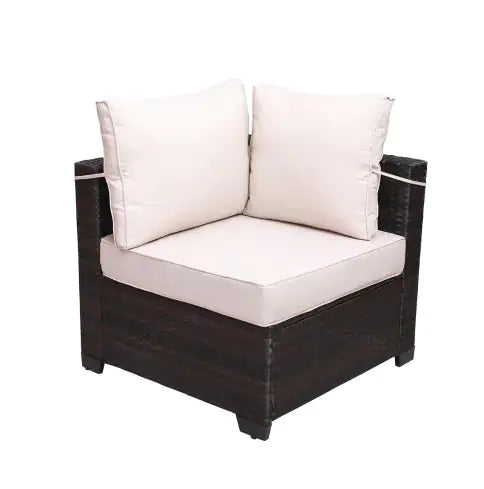 Style Loft Collection 7 Piece All-Weather Outdoor Garden Patio Furniture