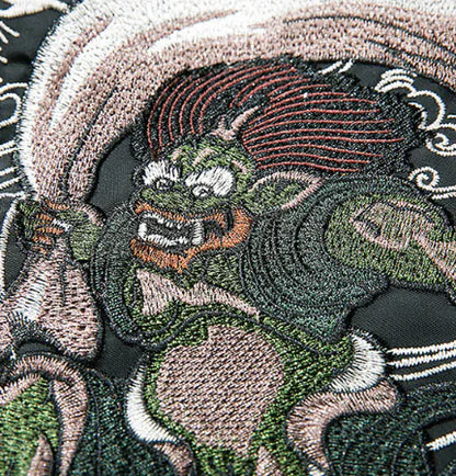 Style Loft Collection Hannya Embroidered Pilot Jacket