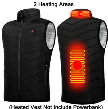 Style Loft Collection OutdoorLoft Unisex Extended Sizes USB Charging Heated Vest
