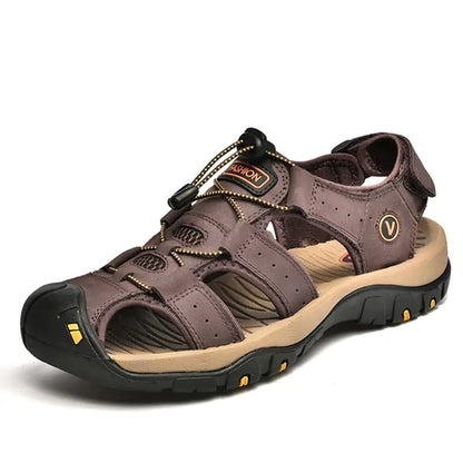 Style Loft Collection LunaSole Leather Outdoor Sports Sandals