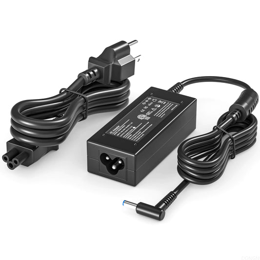 Style Loft Collection 45W Adapter Charger for HP 17-by 17-cn 17-ak 17-an 17-bs 17-cp 17-ca 17-g 17-ak013dx 17-by1053dx ProBook 640 G2 640 G3 640 G4 640 650 G2 G3 G4 G5 G6 G7 G8 ETL Listed Blue Tip Laptop Power Cord