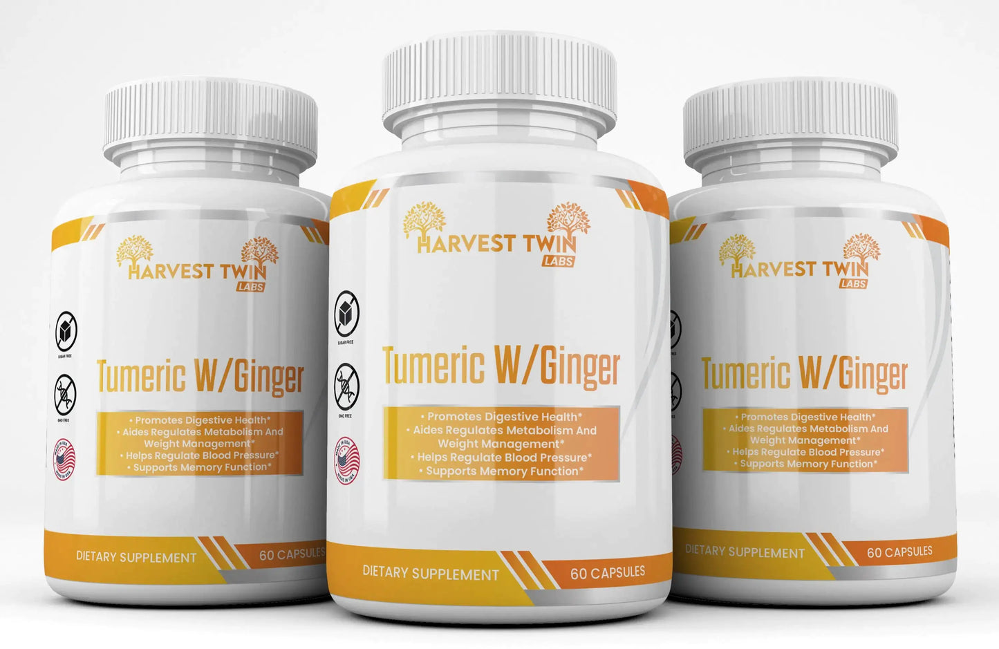 Style Loft Collection Turmeric w/Ginger for Digestion, Weight, Blood Pressure, and Memory