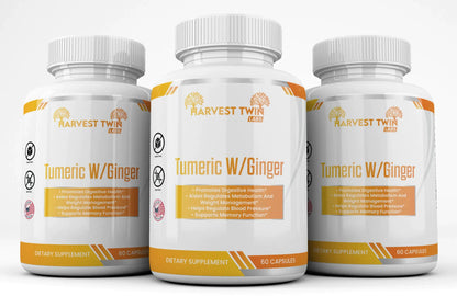 Style Loft Collection Turmeric w/Ginger for Digestion, Weight, Blood Pressure, and Memory