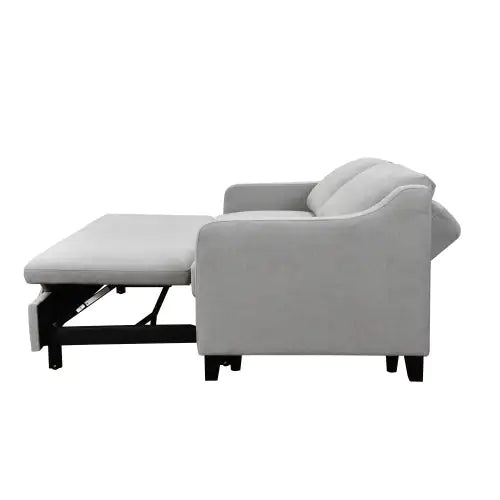 Style Loft Collection Silver 3-in-1 Convertible Queen Sofa Bed
