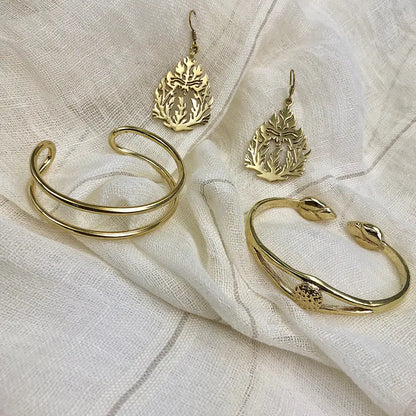 (.05) Style Loft Collection Khmer Temple Earrings