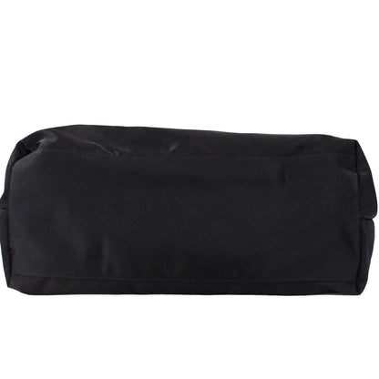 Style Loft Collection x Versace Medium Black Nylon La Medusa Shoulder Tote Bag