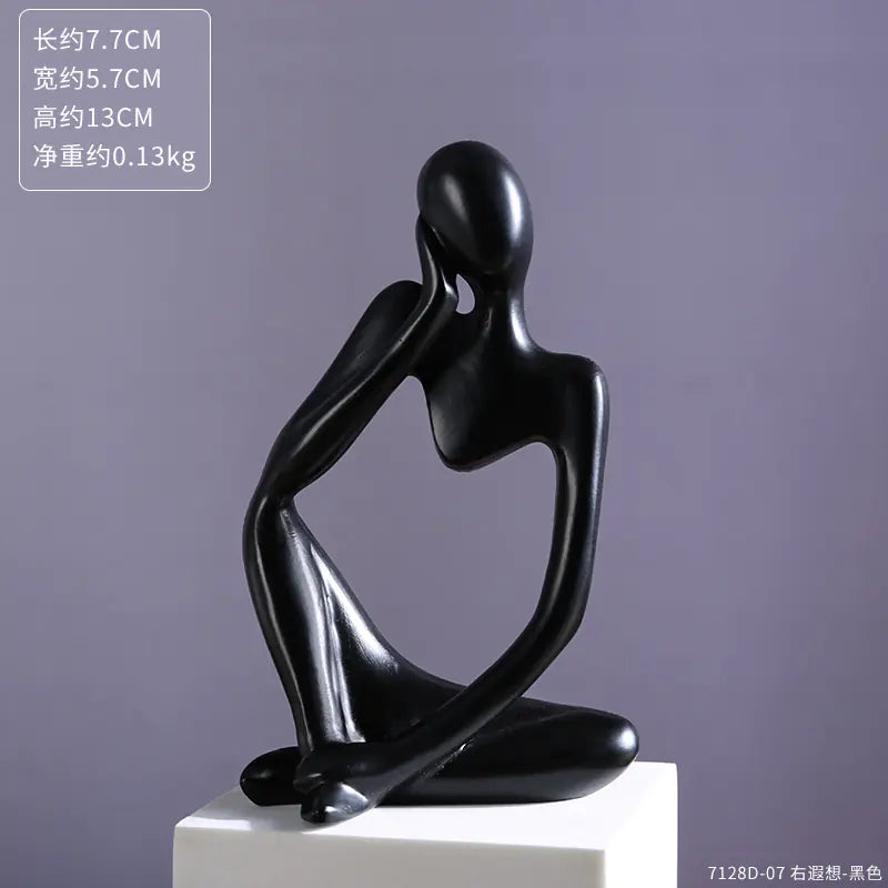Style Loft Collection Abstract Art Thinking Figurine
