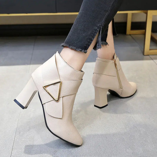 Style Loft Collection Metal Accent Ankle Boots