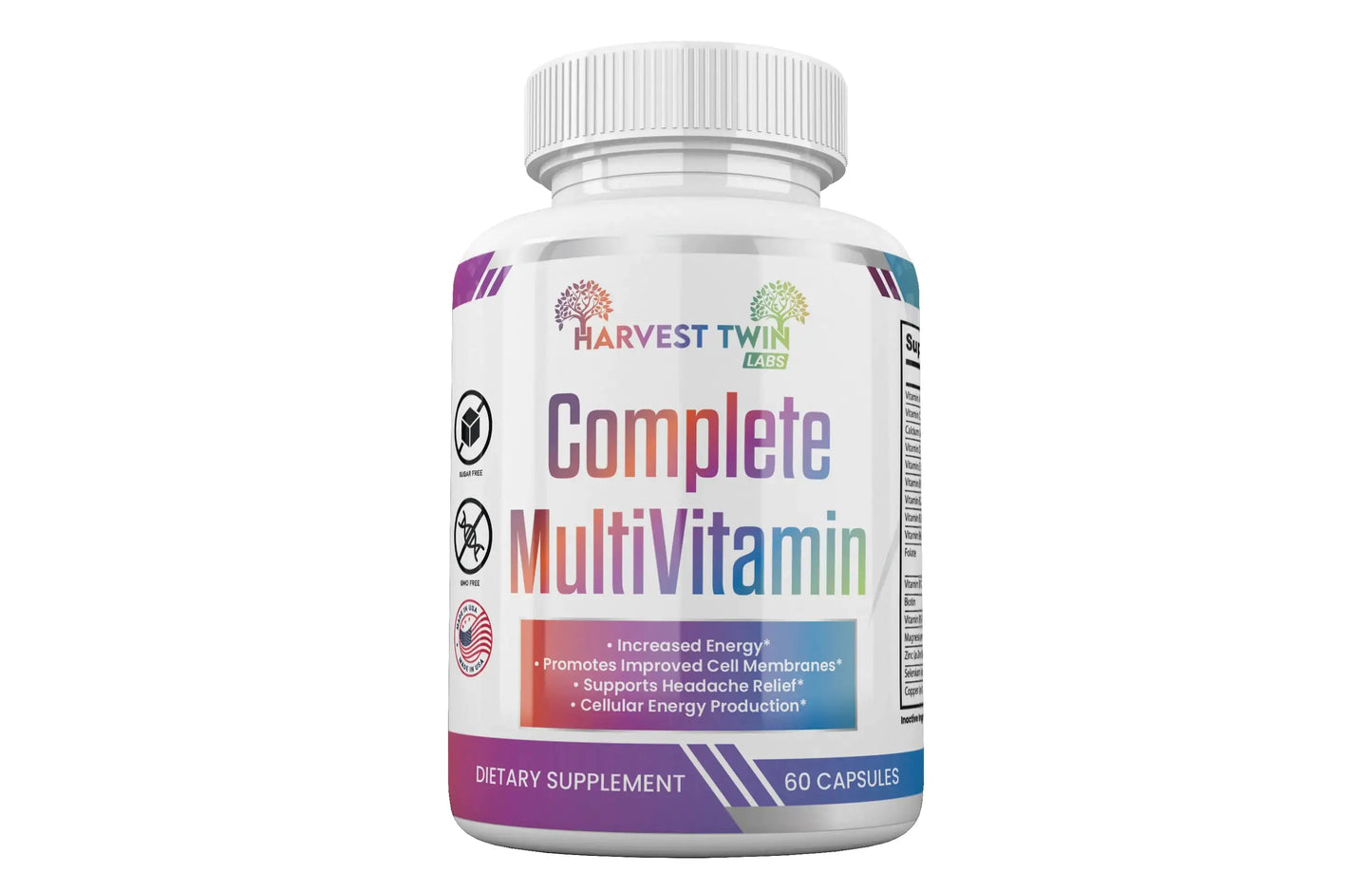 Style Loft Collection Complete MultiVitamin for Energy, Headache Relief, and Cell Production