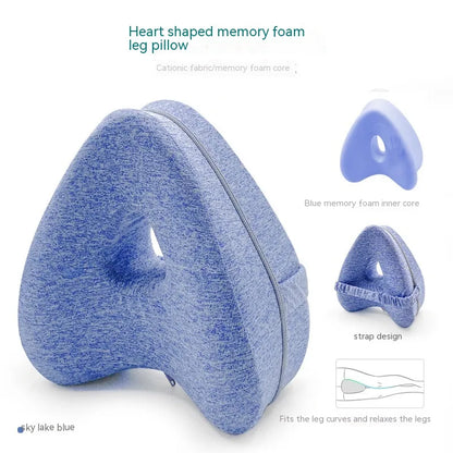 Style Loft Collection Heart-Shaped Memory Foam Leg Pillow