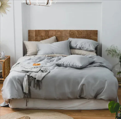 Style Loft Collection Ice Silk Tencel Fiber 4-Piece Bedding Set