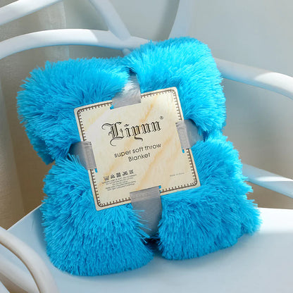 Style Loft Collection Super Soft Coral Fleece Cozying Blanket