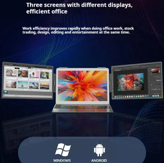 Style Loft Collection StyleTech Pro 14-inch Expandable Dual Monitor