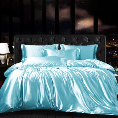 Style Loft Collection Luxurious Silk 4-Piece Bedding Set