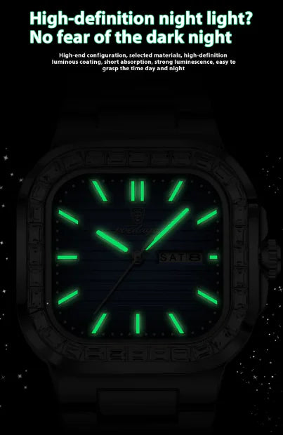 Style Loft Collection St-Imier Zircon Diamond Face Quartz Watch